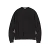 Auralee Cotton-jersey Sweatshirt In Black