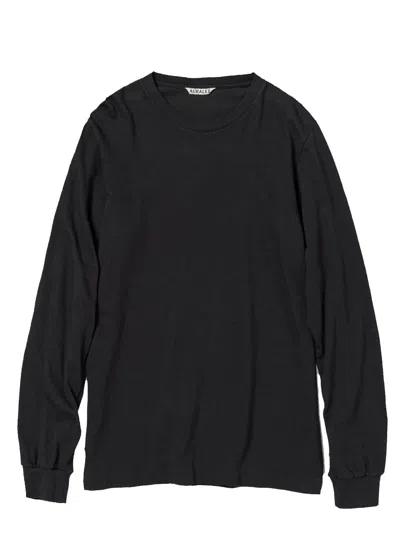 Auralee Seamless L/s Tee Woman Black