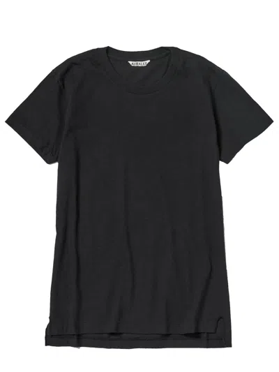 Auralee Seamless T-shirt Woman Black