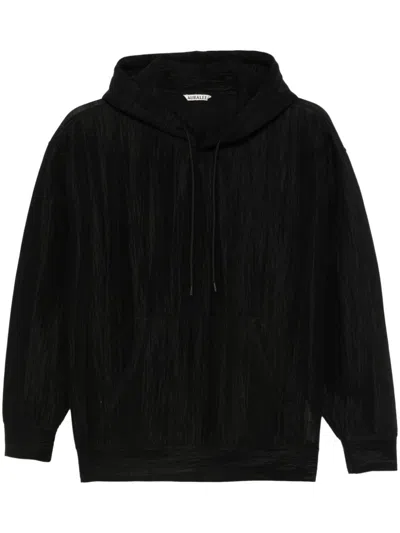 AURALEE SEMI-SHEER HOODIE