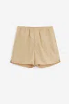 Auralee Shorts In Beige