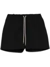 Auralee Wool Shorts In Black