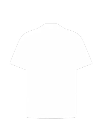 Auralee Short-sleeve Cashmere Shirt In Neutral