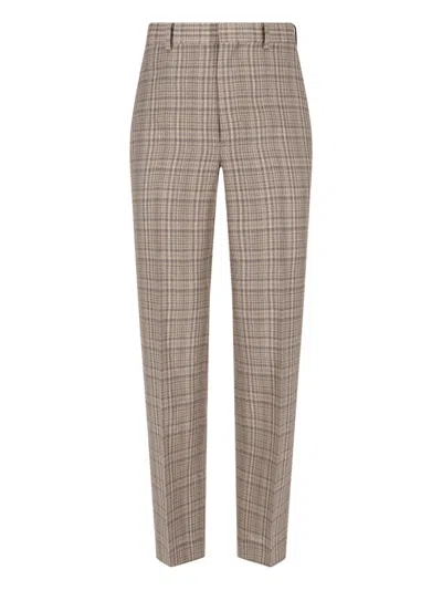 Auralee Silk And Linen Pants In Neutral