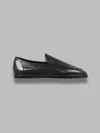 Auralee Soft Leather Loafers In Black