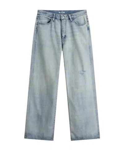 Auralee Straight-leg Jeans In Blue