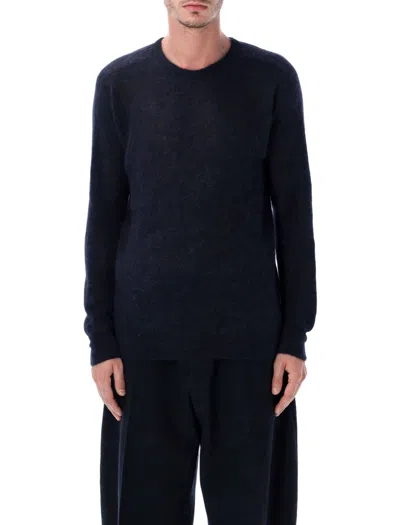 Auralee Suri Alpaca Sweater In Blue