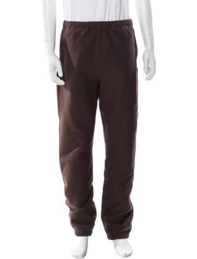 Pre-owned Auralee Sweatpants In Brown