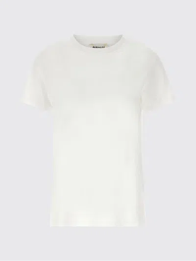 Auralee T-shirt Woman  In White