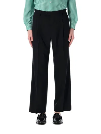 Auralee Tailored Trousers In Schwarz