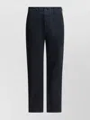 Auralee Tailored Trousers With Pockets And Loops In Blue