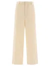 Auralee Beige Weather Trousers