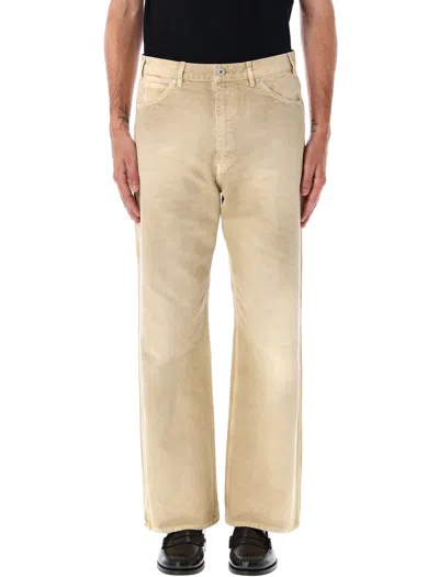 Auralee Trousers Beige In Nude