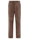 Auralee Tailored Trousers With Back Pockets And Belt Loops