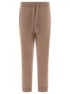 Auralee Trousers In Brown