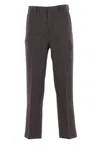 Auralee Trousers In Brown