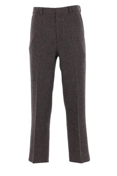Auralee Trousers In Brown