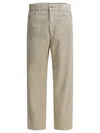 Auralee Trousers In Neutral