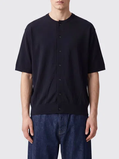 Auralee T-shirt Men In Blue
