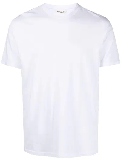 Auralee T-shirts And Polos White