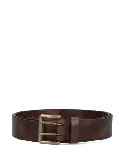 AURALEE TWO-HOLE BUCKLE BELT