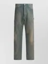 Auralee Utility Cargo Trousers Featuring Pockets In Gray