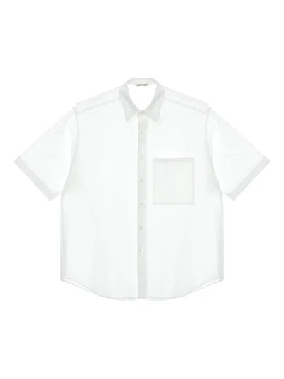 Auralee White Cotton Shirt