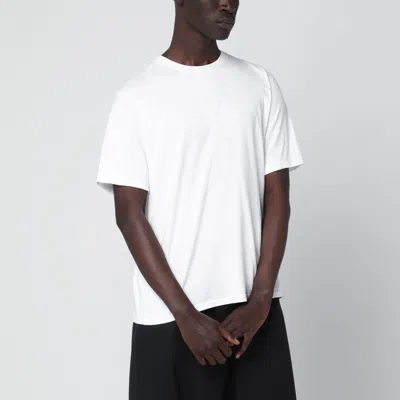 Auralee White Cotton T-shirt