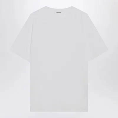 Auralee Short-sleeved T-shirt In White
