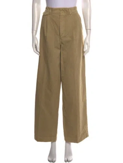 Pre-owned Auralee Wide Leg Pants W/ Tags In Neutral