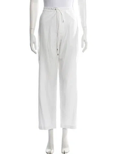 Pre-owned Auralee Wide Leg Pants In White