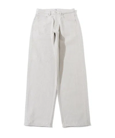 Auralee Wide-leg Jeans In White
