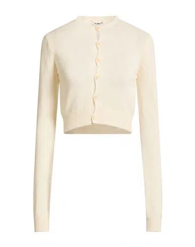 Auralee Woman Cardigan Cream Size 2 Cashmere In White
