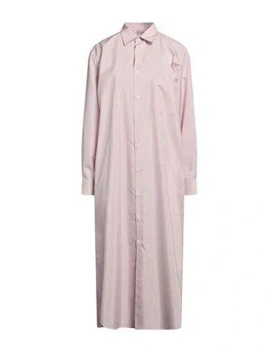Auralee Woman Midi Dress Light Pink Size 1 Cotton, Polyester