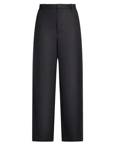 Auralee Woman Pants Charcoal Size 0 Wool In Grey