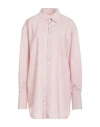 Auralee Woman Shirt Pink Size 2 Cotton, Polyester