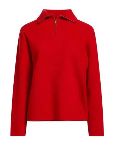 Auralee Woman Sweater Red Size 0 Wool, Nylon, Polyurethane