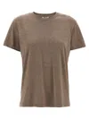 Auralee Brown Cotton T-shirt In Brown