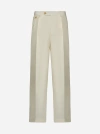 AURALEE WOOL AND MOHAIR TROUSERS
