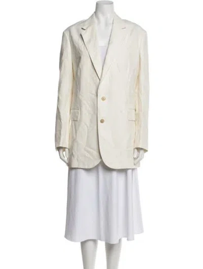 Pre-owned Auralee Wool Blazer W/ Tags In Neutrals