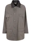 Auralee Wool Cavarly Twill Laminate Hunting Blouson