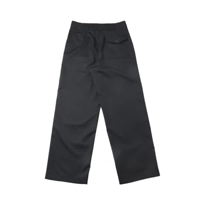 Pre-owned Auralee Wool Herringbone Cargo Pants 'black' | Men's Size 3