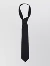 Auralee Wool Herringbone Tie Pointed Tips