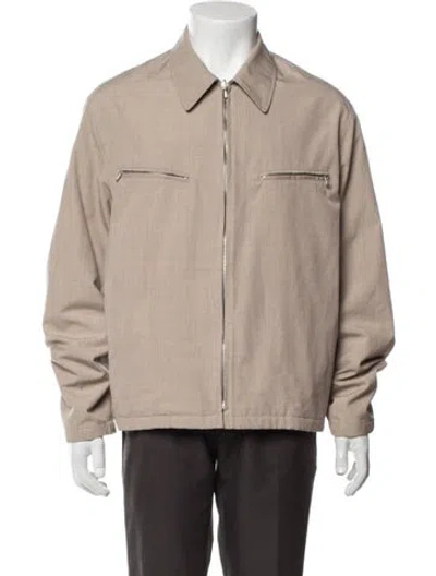 Pre-owned Auralee Wool Jacket In Neutrals
