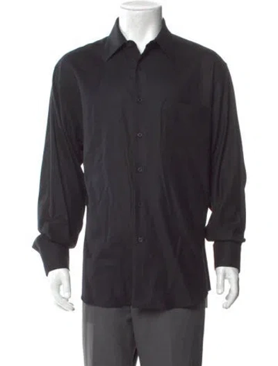 Pre-owned Auralee Wool Long Sleeve Shirt In Gray