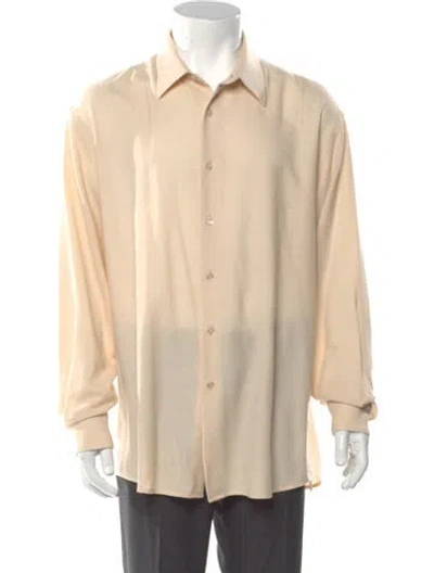Pre-owned Auralee Wool Long Sleeve Shirt In Neutral