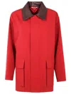 Auralee Wool Max Canvas Blouson