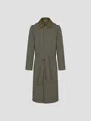 Auralee Wool Max Canvas Jacket In Top Grey Beige