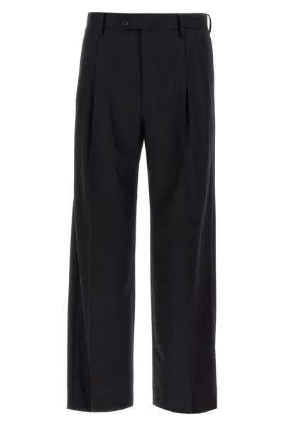 Auralee Wool Pants In Black