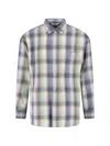 Auralee Long Sleeve Button-down Check Shirt In Multi